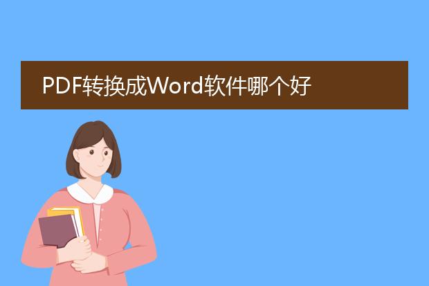 pdf转换成word软件哪个好