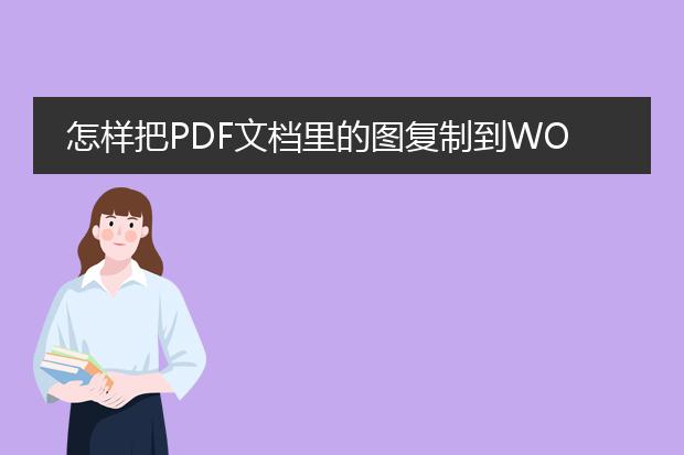 怎样把pdf文档里的图复制到word上?