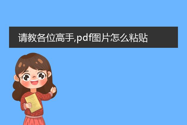 请教各位高手,pdf图片怎么粘贴到word