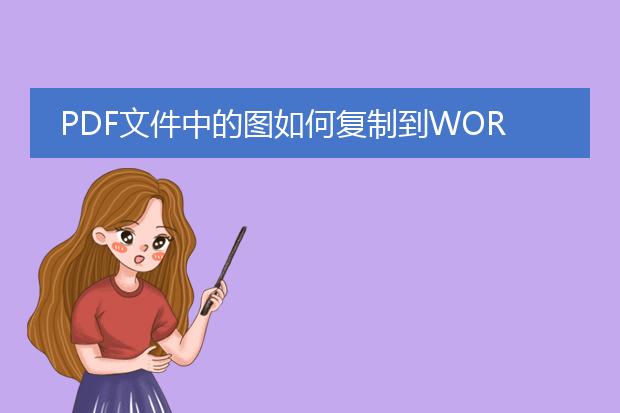 pdf文件中的图如何复制到word