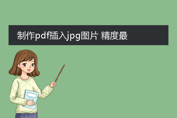 制作pdf插入jpg图片 精度最高可以多少