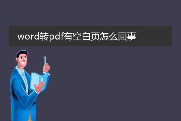 word转pdf有空白页怎么回事呢