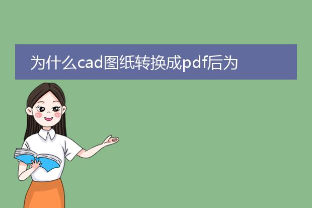 为什么cad图纸转换成pdf后为什么有些内容看不到