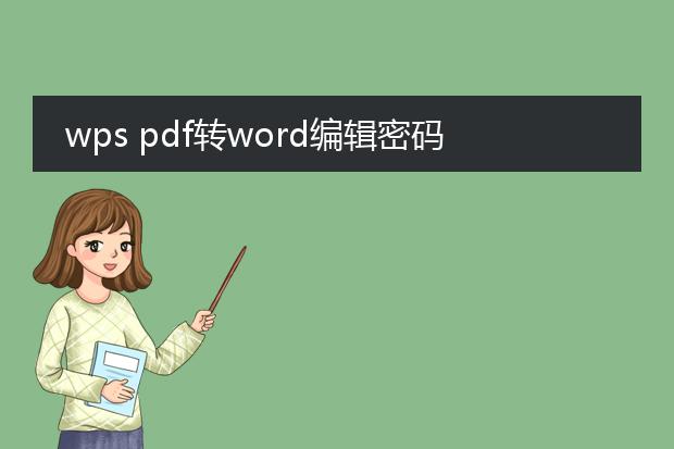 wps pdf转word编辑密码