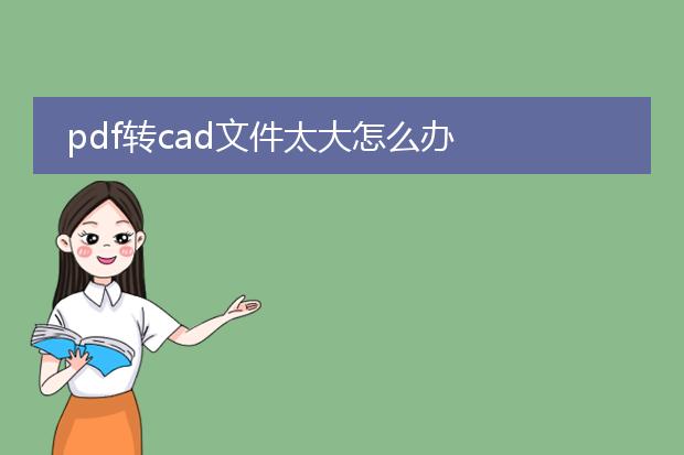 pdf转cad文件太大怎么办