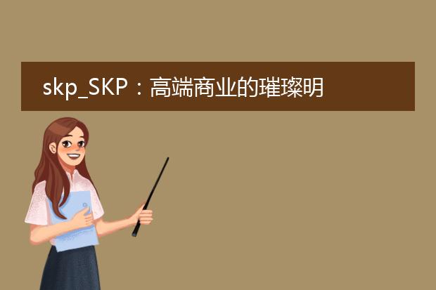 skp_skp：高端商业的璀璨明珠