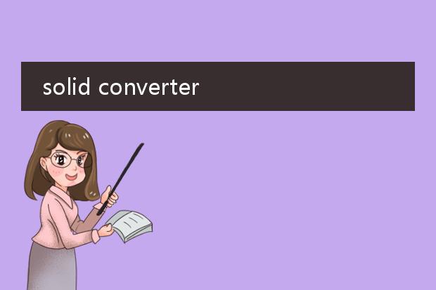 solid converter v9怎么将pdf转word