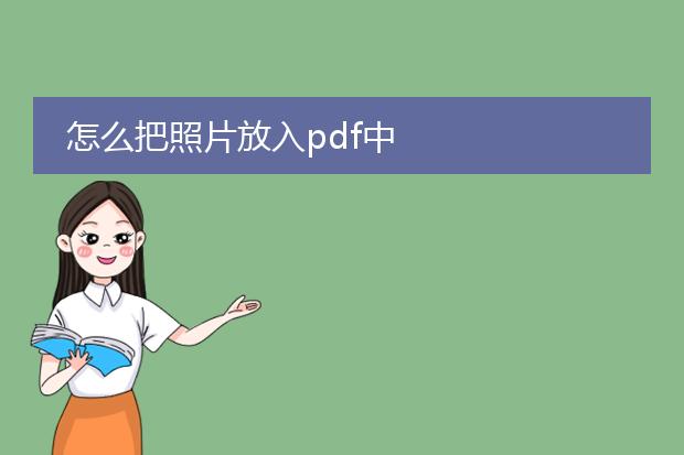 怎么把照片放入pdf中