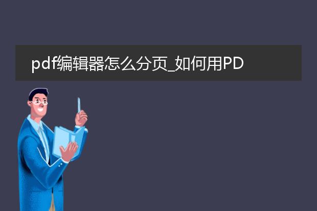 pdf编辑器怎么分页_如何用pdf编辑器进行分页