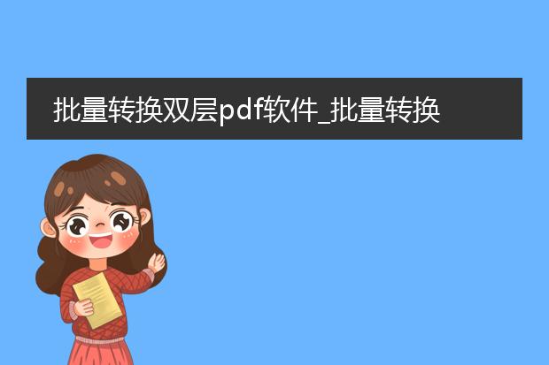 批量转换双层pdf软件_批量转换双层pdf软件全解析