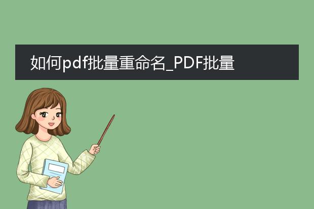 如何pdf批量重命名_pdf批量重命名的方法与技巧