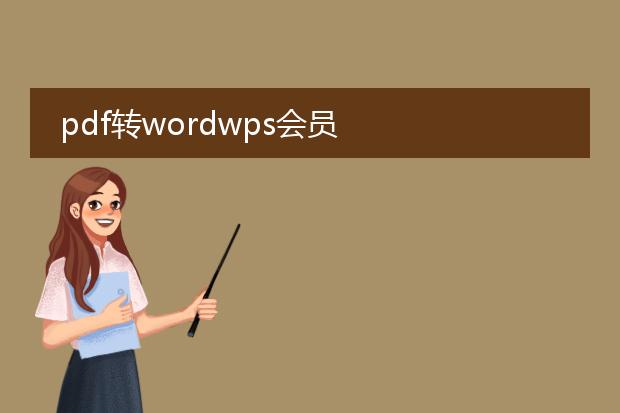 pdf转wordwps会员