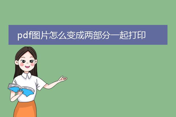 pdf图片怎么变成两部分一起打印