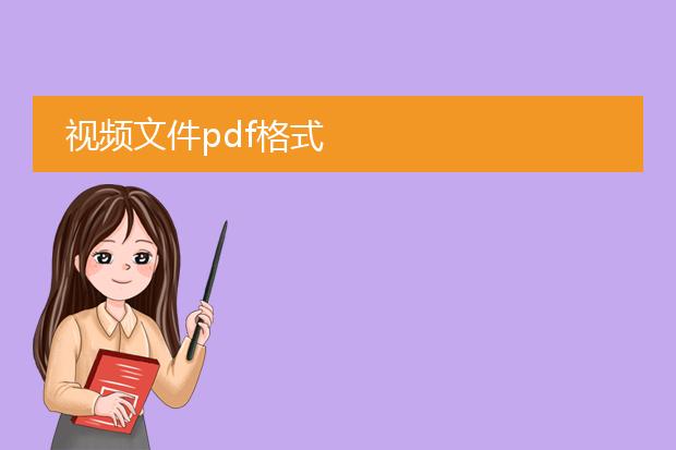 视频文件pdf格式