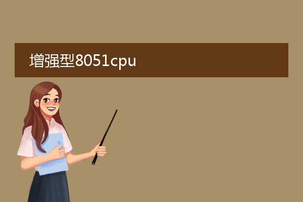 增强型8051cpu