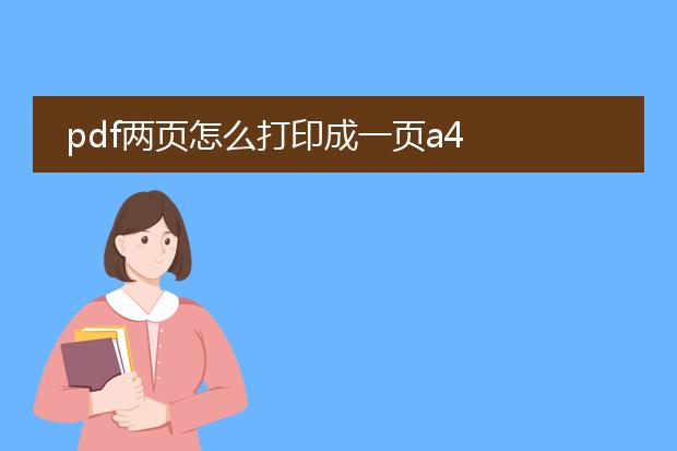 pdf两页怎么打印成一页a4