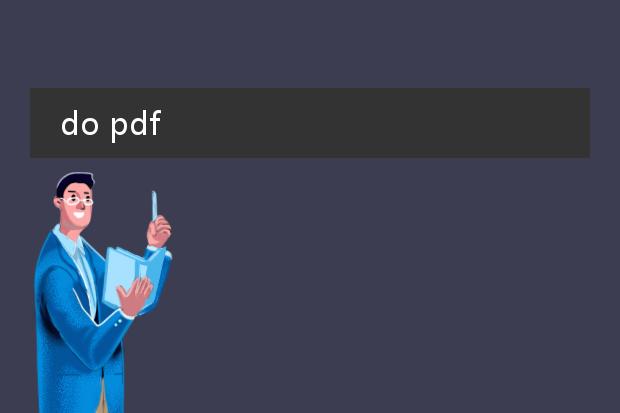 do pdf